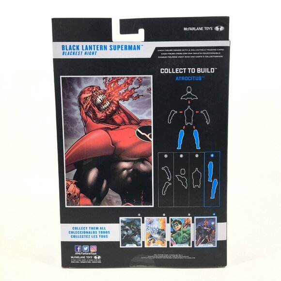 McFarlane Toys DC Multiverse Black Lantern Superman Figure & Accessories - Picture 4 of 7